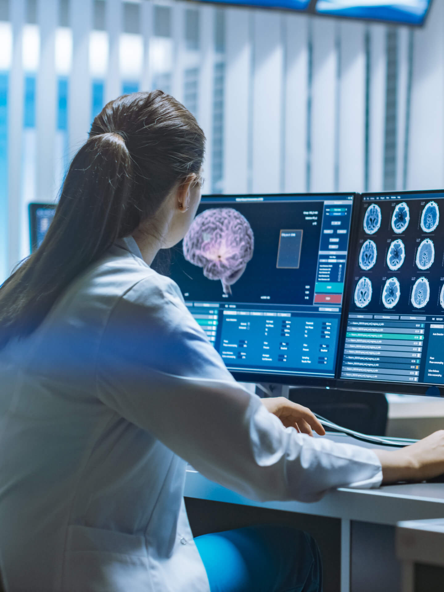 A healthcare professional who takes advantage of communication APIs to send information to patients